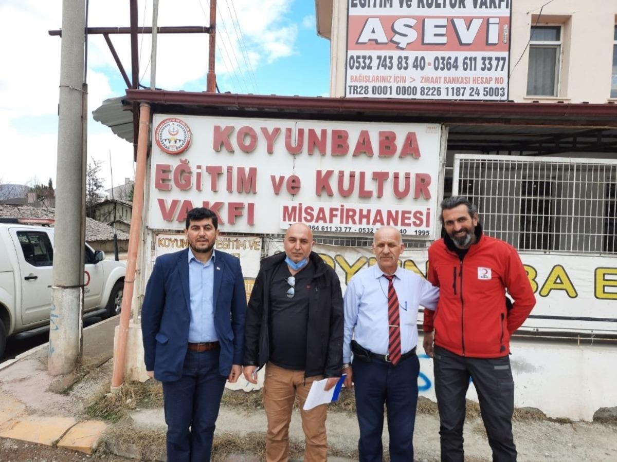 Osmancık&rsquo;ta olası afetlere karşı beslenme alanı tespit edildi