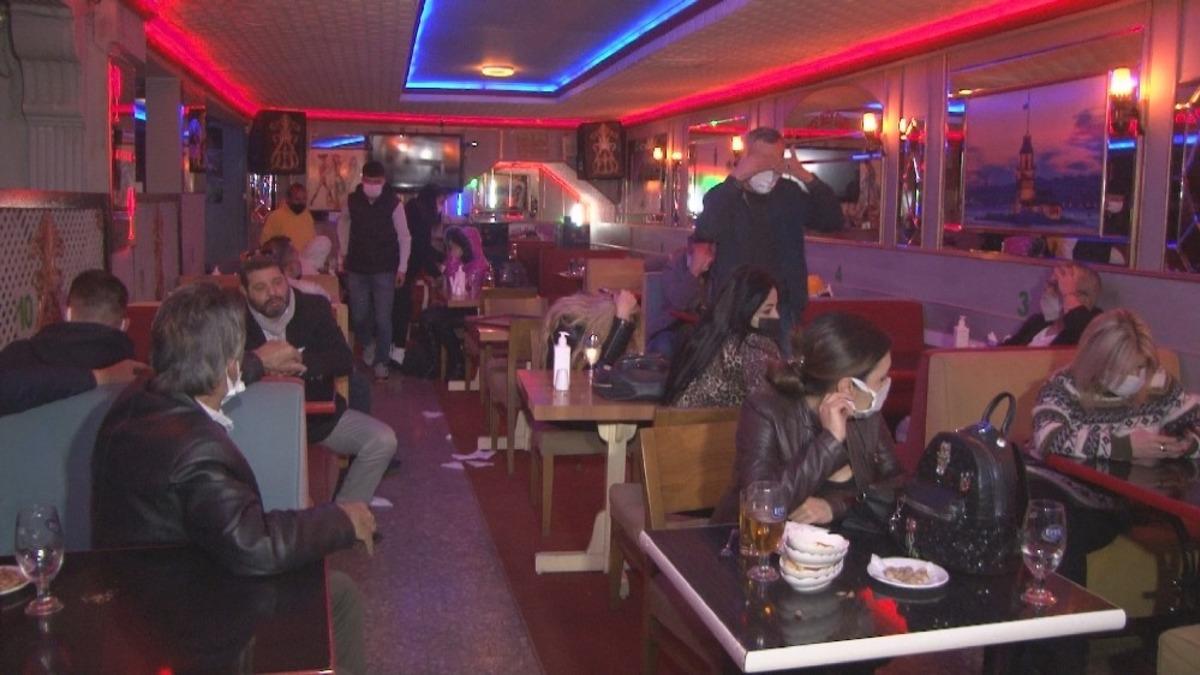 Devriye atan ekiplerden gece kul&uuml;b&uuml;ne baskın