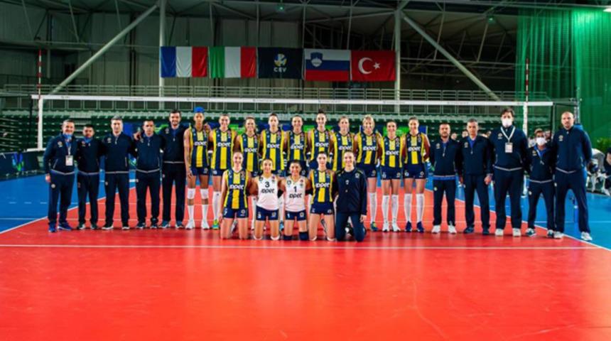Fenerbahçe, CEV Şampiyonlar Ligi'ne veda etti
