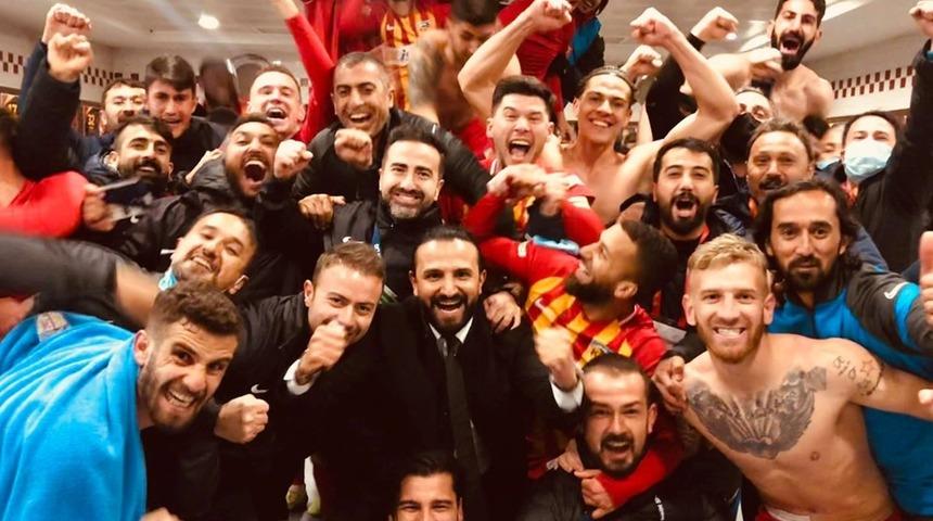 Kayserispor kazandı Berna Başkan coştu