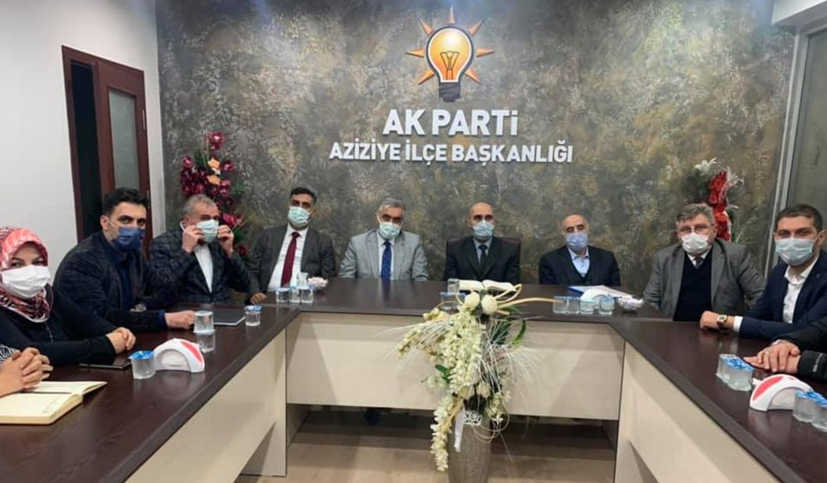 B&uuml;y&uuml;kşehir&rsquo;in kurmayları Aziziye il&ccedil;esindeydi