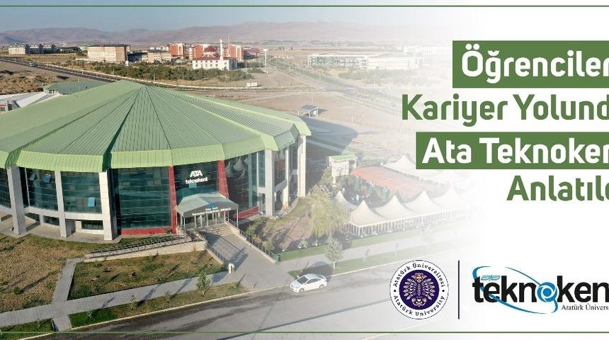 &Ouml;ğrencilere kariyer yolunda Ata Teknokent anlatıldı