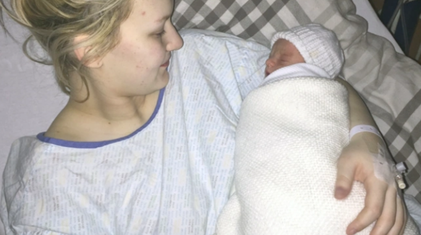 Hamile olduğunu anlamadı: ''Suyum tuvalette gelene kadar hamile olduğumu bilmiyordum!''