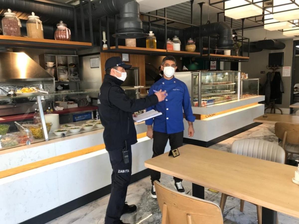 B&uuml;y&uuml;kşehir zabıtasından yeni kontroll&uuml; normalleşme denetimi