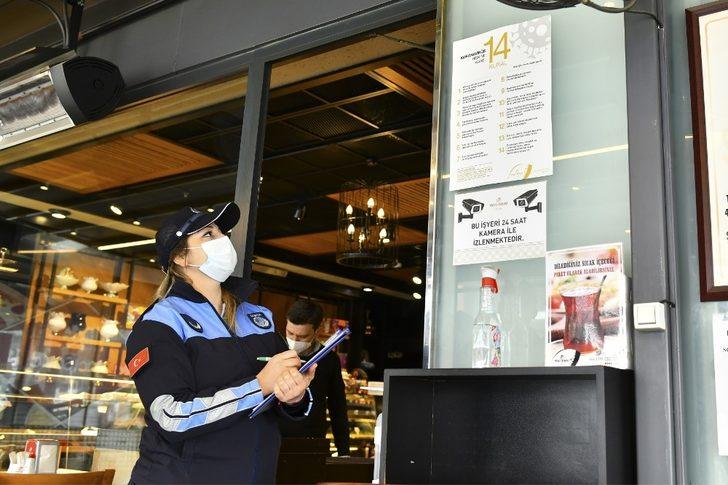 Esenyurt zabıtasından kafe ve restoranlara Korona virüs denetimi G2