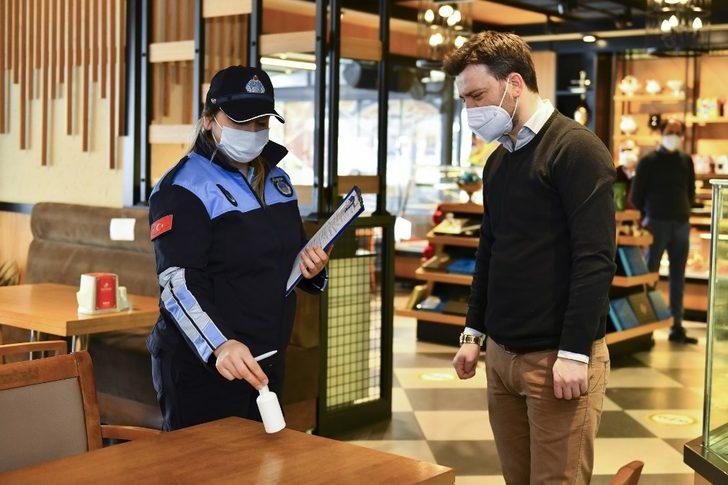 Esenyurt zabıtasından kafe ve restoranlara Korona virüs denetimi G5