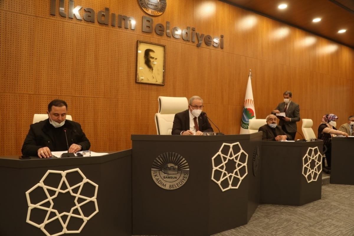 İlkadım meclisinden &Ouml;zyer ve Kalkavan&rsquo;a vefa