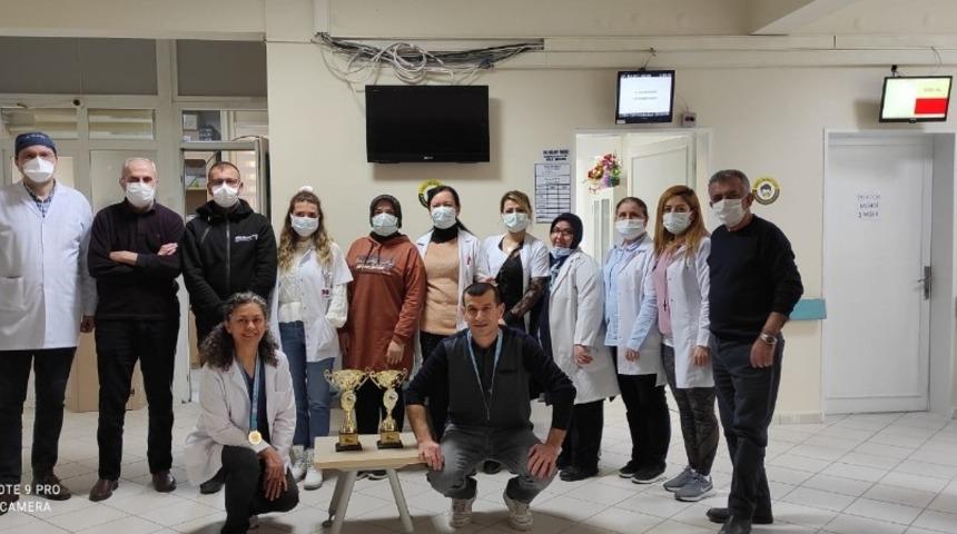 L&uuml;leburgazlı sağlık&ccedil;ılar şampiyon oldu