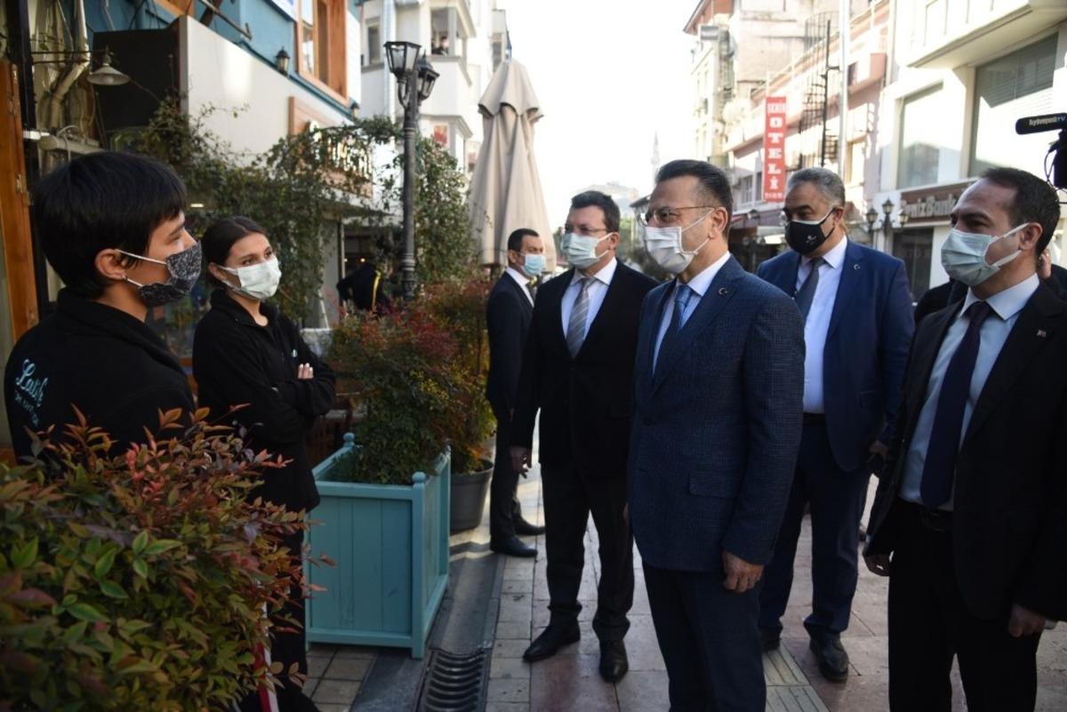 Vali Aksoy&rsquo;dan normalleşme denetimi