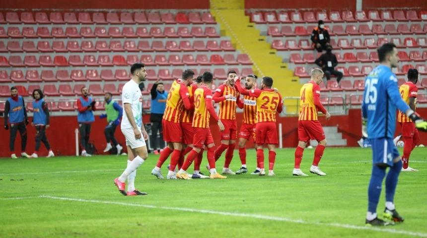 Kayserispor 4 ma&ccedil; sonra kazandı
