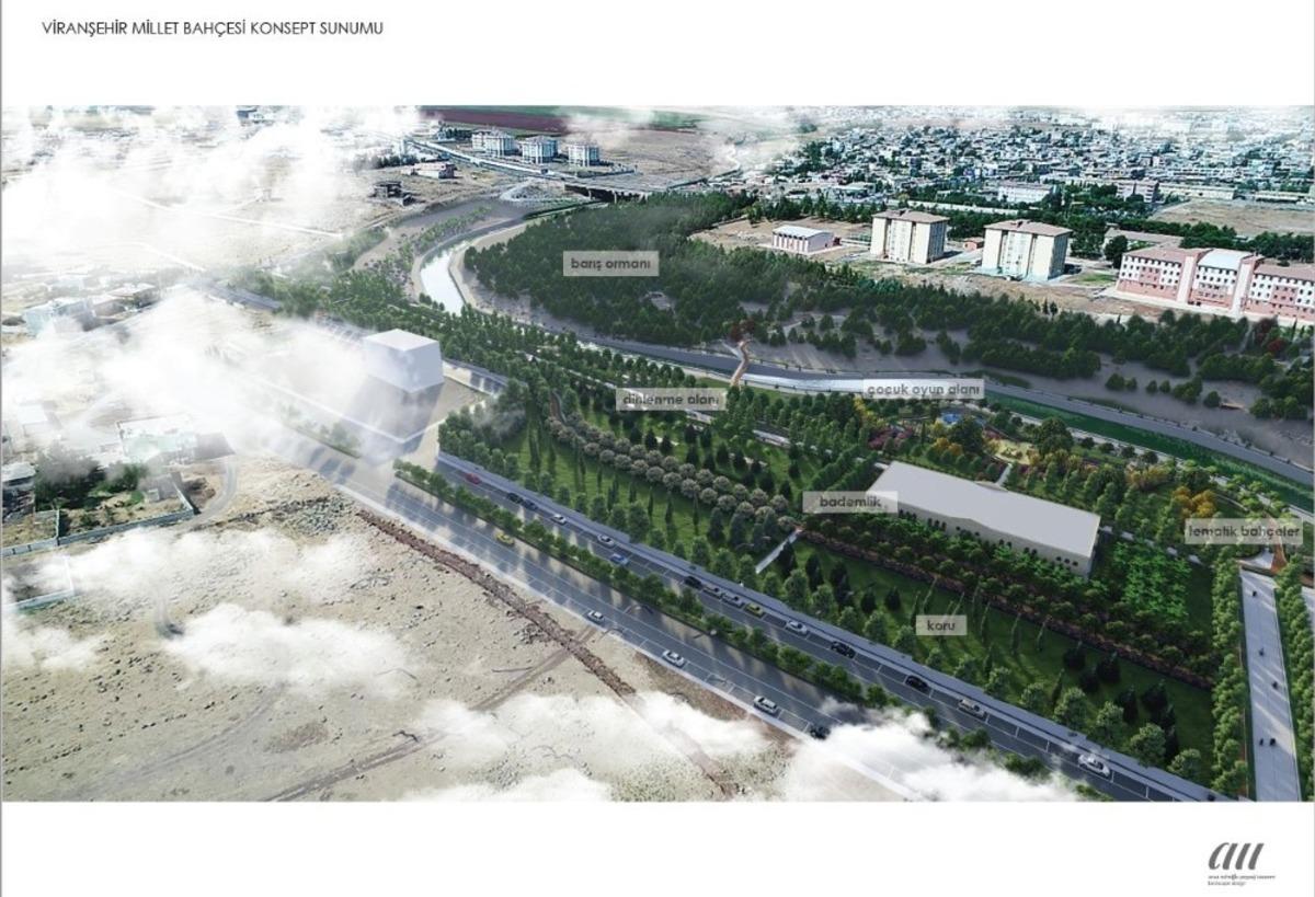 Viranşehir millet bah&ccedil;esine kavuşuyor