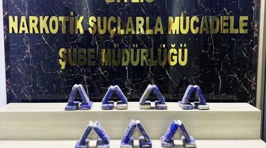 Bitlis’te 20 kilo eroin ele geçirildi