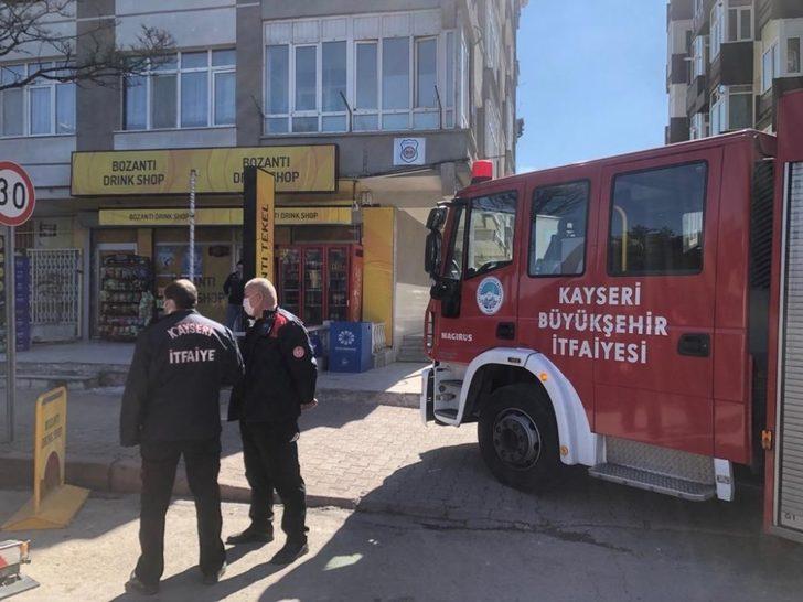 Aspiratörde çıkan yangın ekipleri harekete geçirdi G3