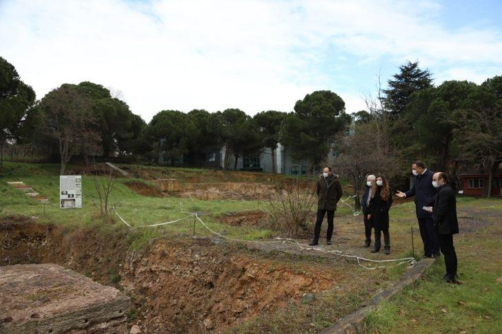 İBB’den Dragos arkeolojik kazı alanına ziyaret G4