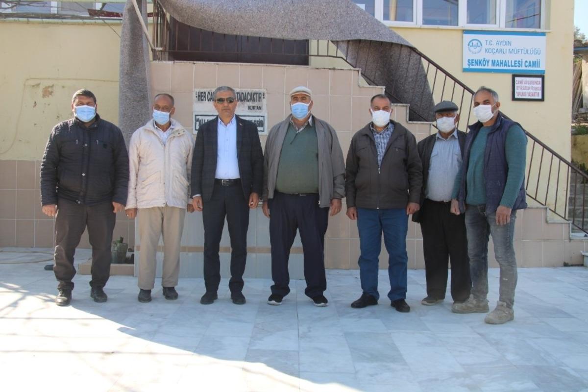 Ko&ccedil;arlı&rsquo;da Şenk&ouml;y Camii 37 yıl sonra yenileniyor