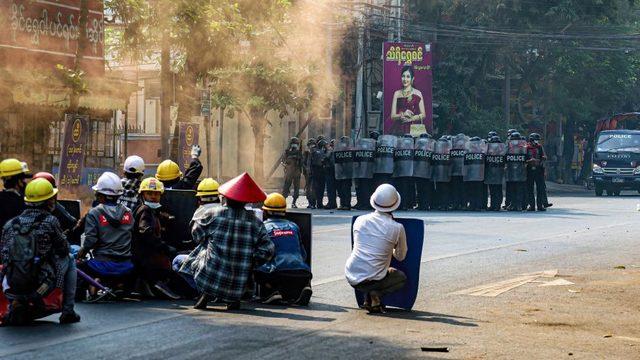 Myanmar da protestolar: BM,  Darbe sonrası en kanlı g&uuml;n  diyerek d&uuml;n g&ouml;sterilerde 38 kişinin &ouml;ld&uuml;r&uuml;ld&uuml;ğ&uuml;n&uuml; a&ccedil;ıkladı 1