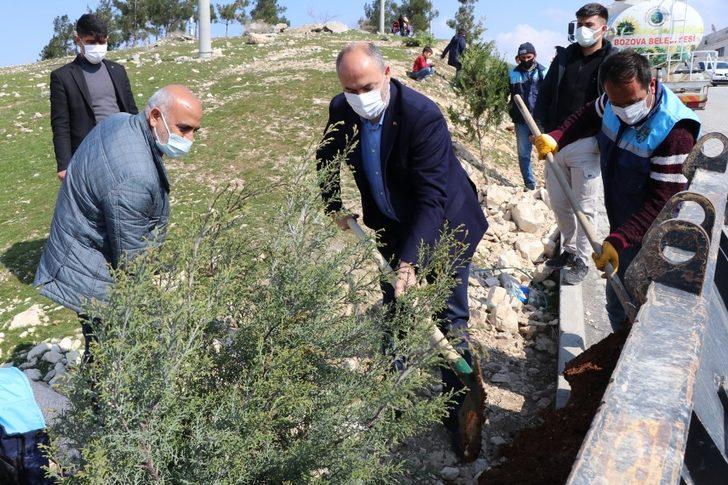 Bozova’da yeşillendirme seferberliği sürüyor G2