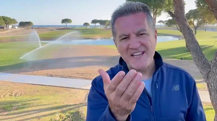 Mustafa Sarıgül'ün 'Golf Sahası'nda yaptığı tarım açıklaması olay oldu!