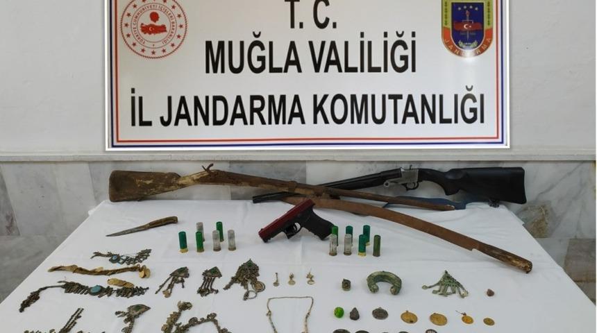 Ortaca’da tarihi eser operasyonu