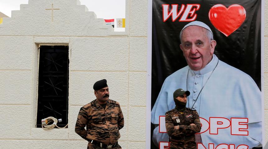 Irak, Papa'yı karşılamaya hazırlanıyor