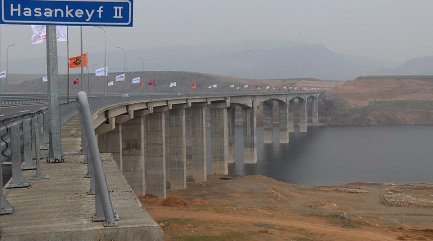 Hasankeyf-2 Köprüsü açılışa hazırlanıyor! İşte Hasankeyf 2 Köprüsü'nün son hali!