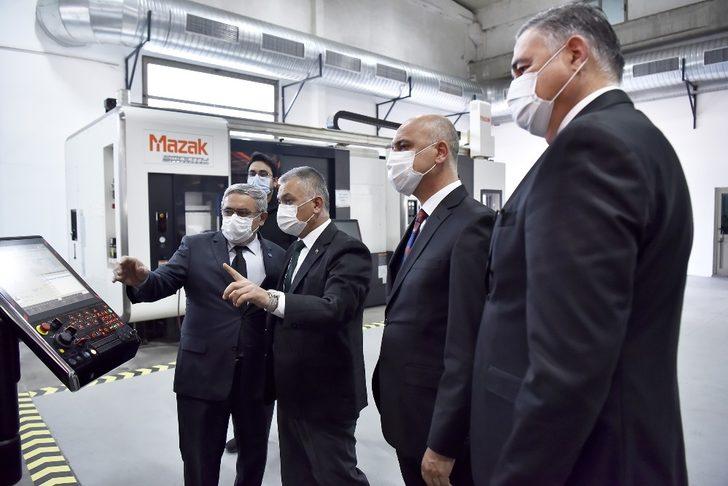 Vali Yazıcı OSB firmalarında incelemelerde bulundu G3