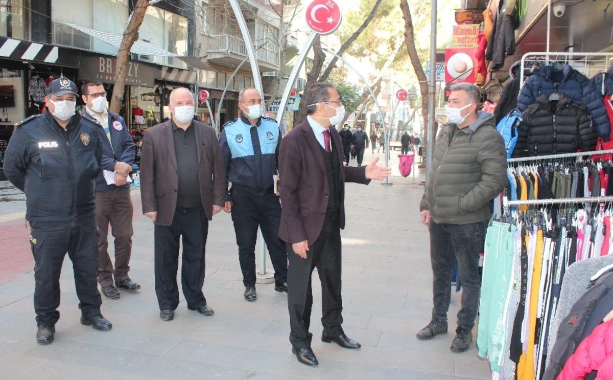 Kaymakamdan Covid-19 denetimi