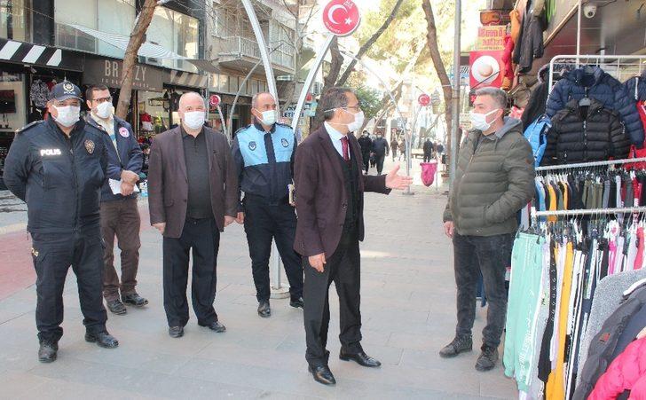 Kaymakamdan Covid-19 denetimi G1