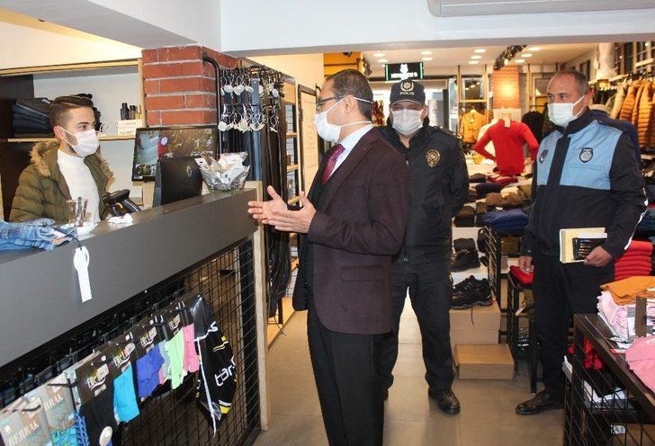 Kaymakamdan Covid-19 denetimi G3