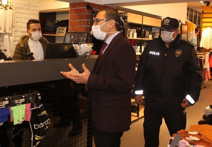 Kaymakamdan Covid-19 denetimi G4