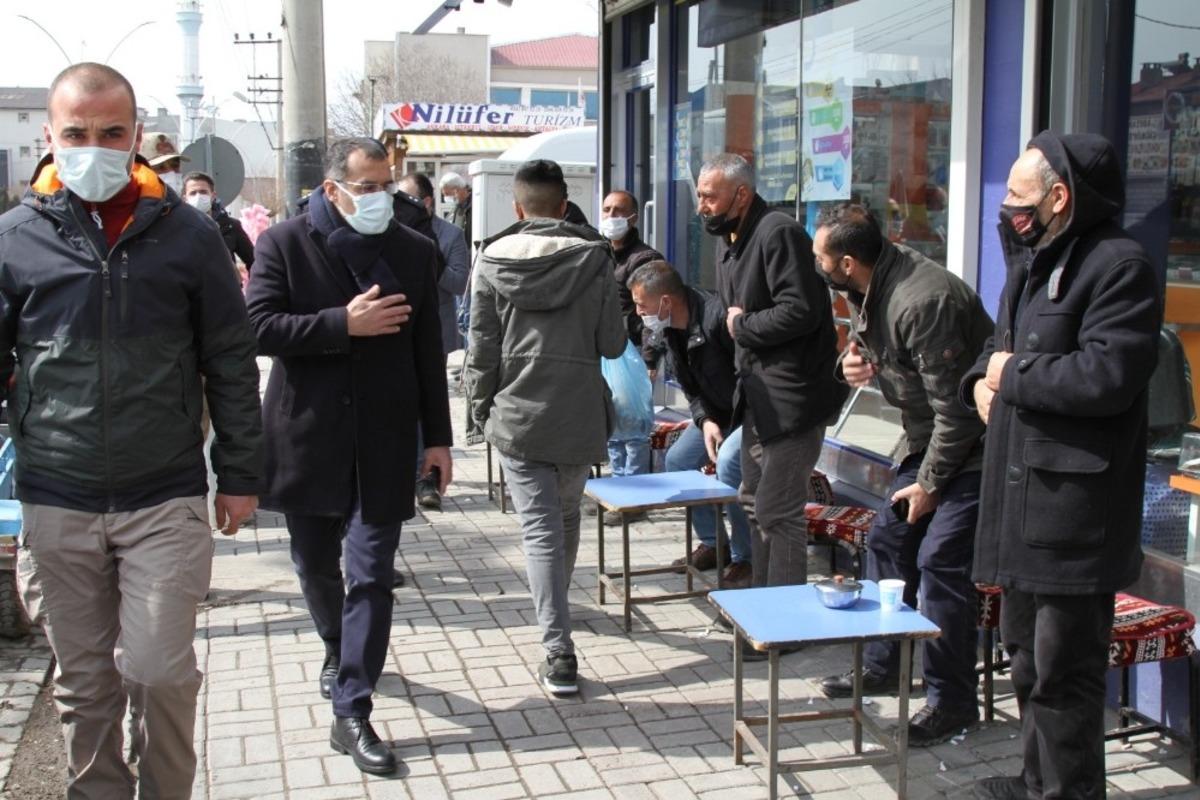 Kaymakam &Ccedil;elik&rsquo;ten esnaf ziyareti
