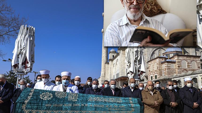 Cumhurbaşkanı Erdoğan'ın öğretmeni Mehmet Yahya Kutluoğlu son yolculuğuna uğurlandı