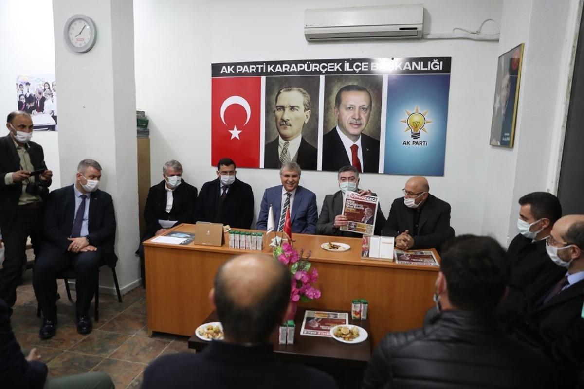 Başkan Y&uuml;ce: &ldquo;Karap&uuml;r&ccedil;ek&rsquo;i &ouml;rnek g&ouml;sterilecek il&ccedil;e haline getireceğiz&rdquo;