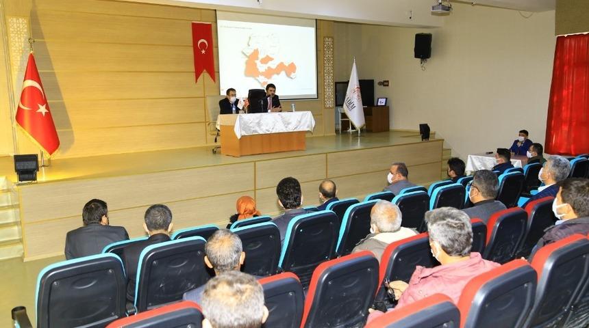 Hadim&rsquo;de muhtarlar toplantısı yapıldı