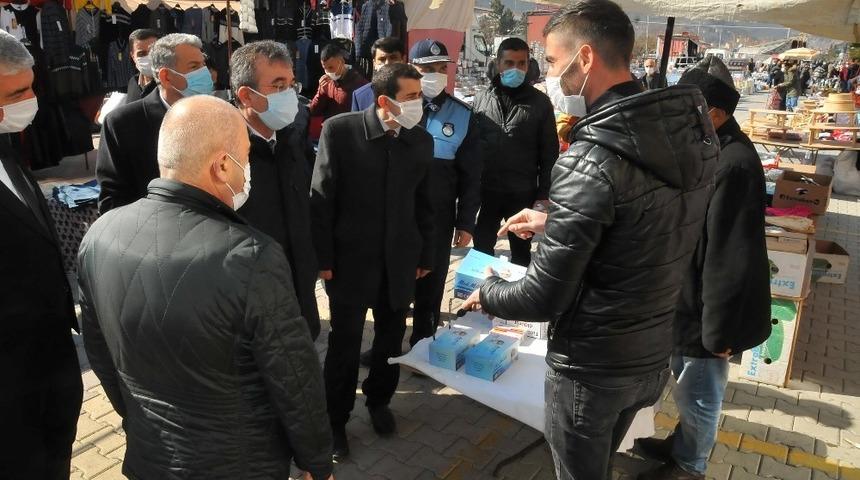 Akşehir&rsquo;de pandemi denetimi