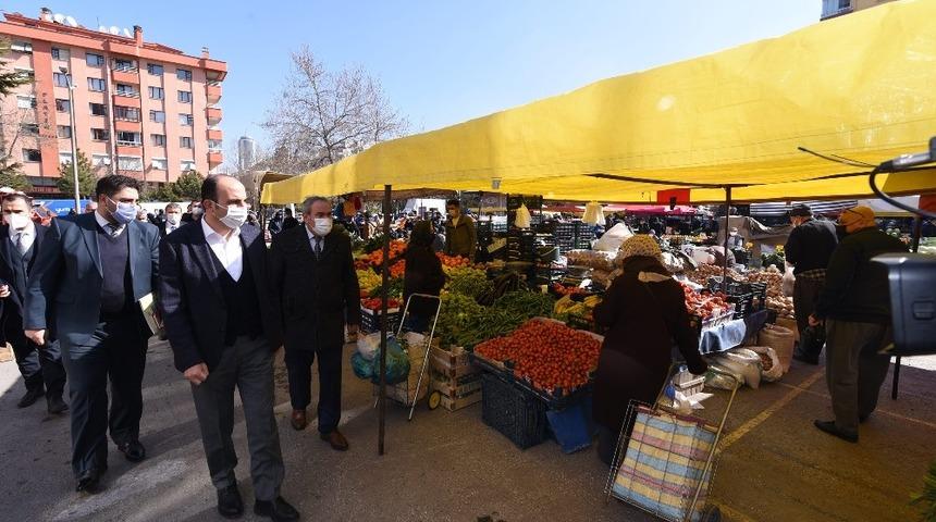 Başkan Altay&rsquo;dan korona vir&uuml;s denetimi
