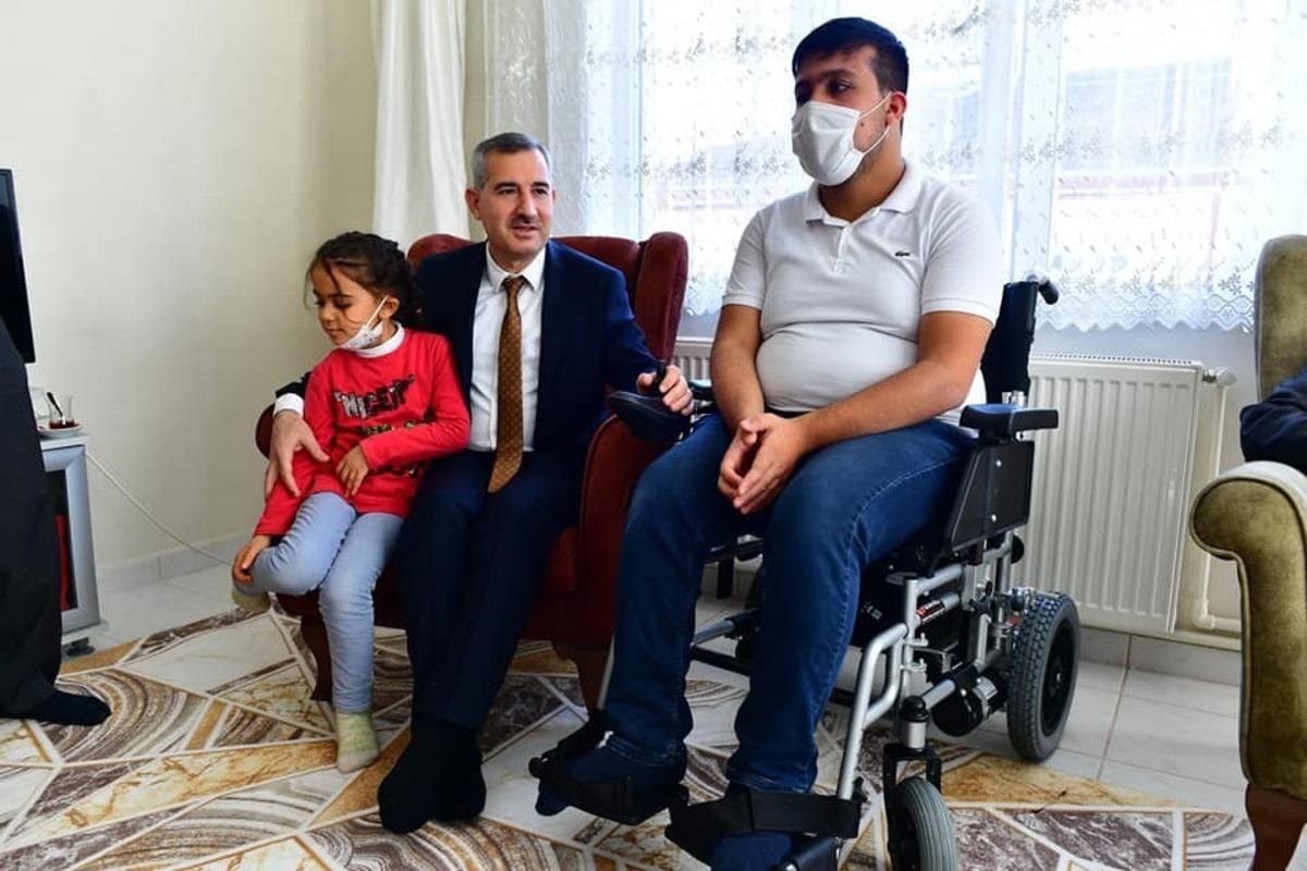 Yeşilyurt&rsquo;ta 92 engellinin y&uuml;z&uuml; g&uuml;ld&uuml;