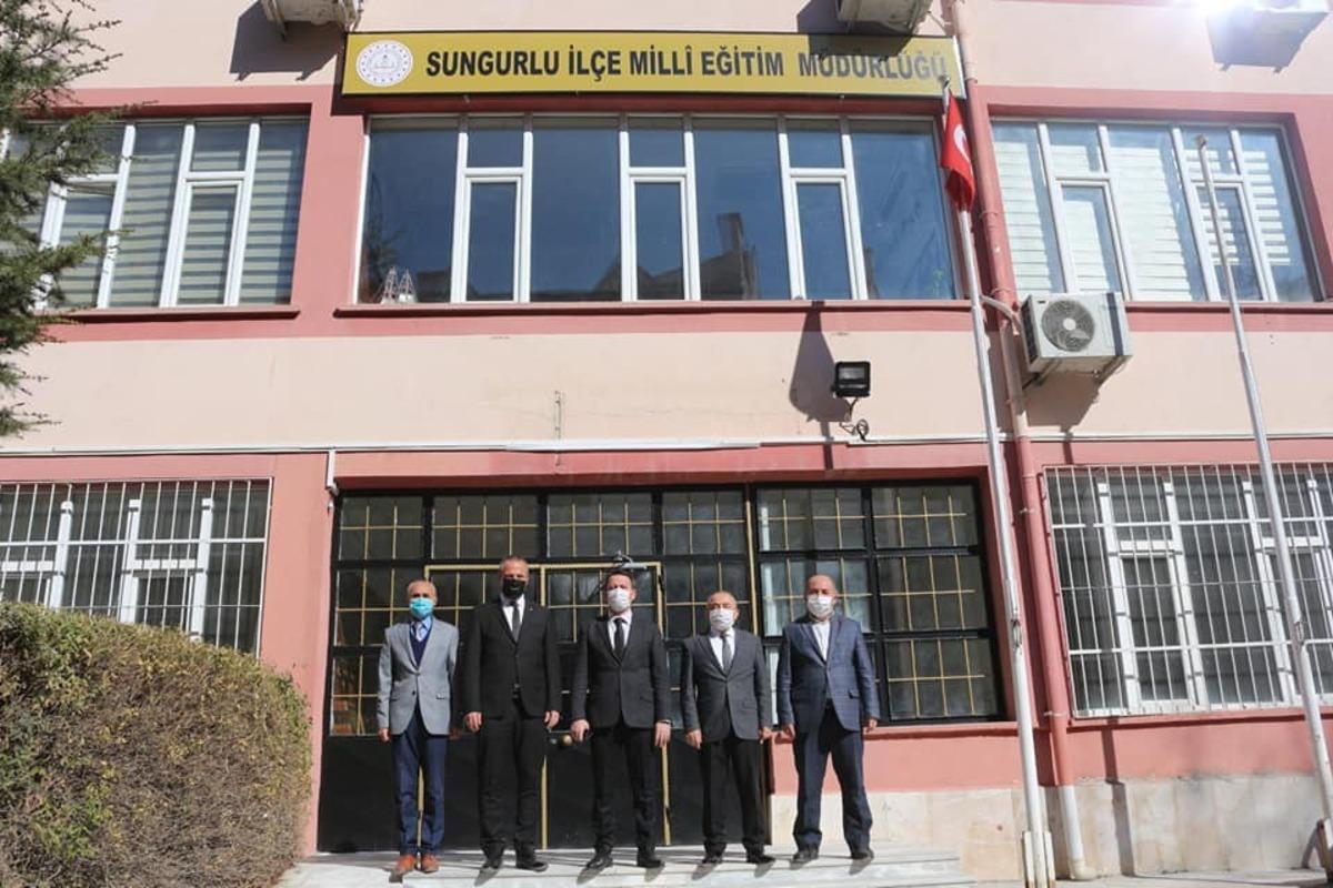 Kaymakam G&ouml;rm&uuml;ş kurumlarda incelemelerde bulundu