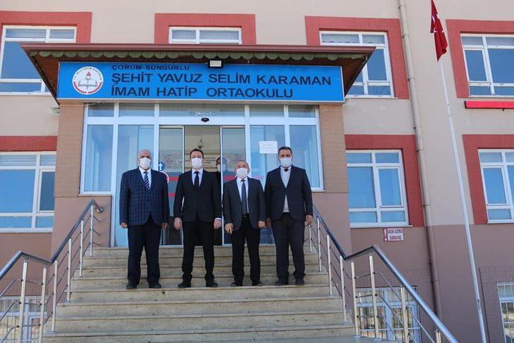 Kaymakam Görmüş kurumlarda incelemelerde bulundu G3