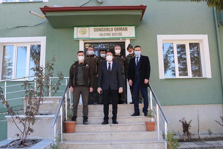 Kaymakam Görmüş kurumlarda incelemelerde bulundu G4