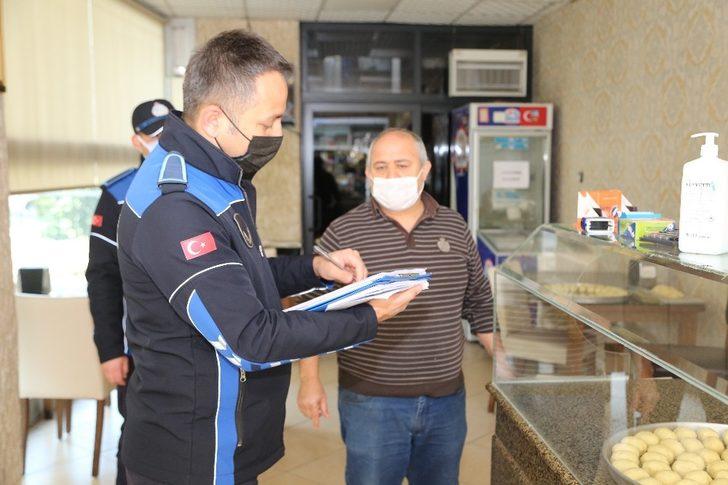 Erdemli Belediye zabıtasından korona virüs denetimi G1