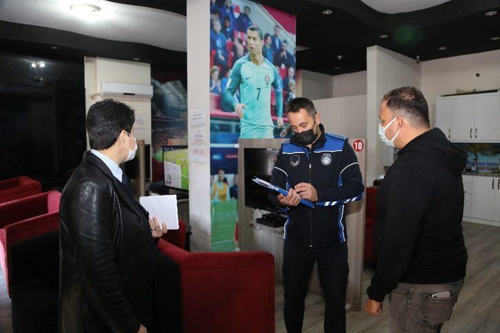 Erdemli Belediye zabıtasından korona virüs denetimi G5