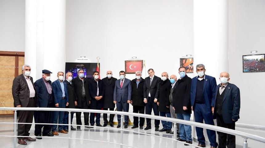 Gürkan, muhtarlarının taleplerini dinledi