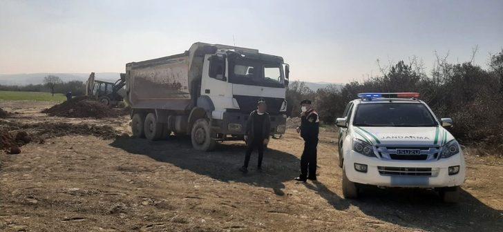 Kaçak hafriyat dökümüne 276 bin 588 lira ceza G3