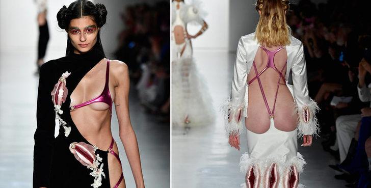 Benim vajinam, benim kararım: New York Moda Haftası'na vajinalar damga vurdu!