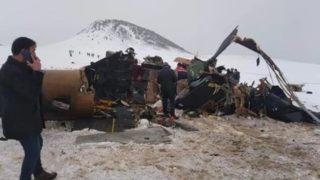 Son Dakika: Bitlis'te askeri helikopter düştü! 11 şehit (Kaza yerinden ilk görüntüler)