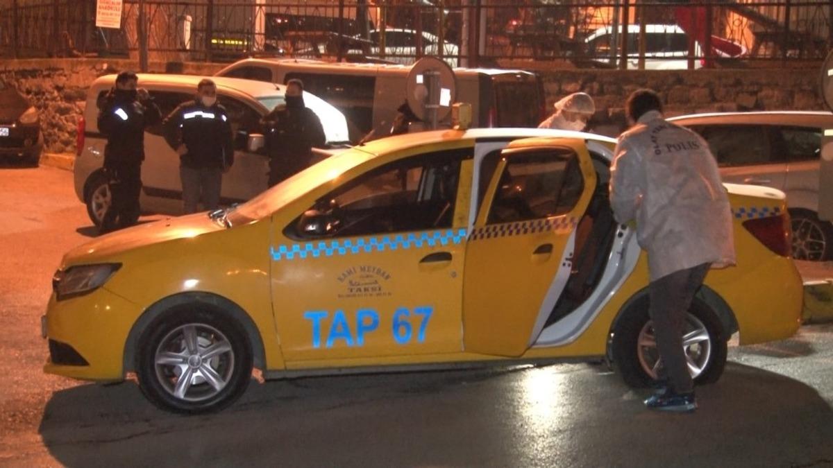 Gaziosmanpaşa&rsquo;da ticari taksiye binen silahlı 3 şahıs ile bek&ccedil;iler arasında kovalamaca