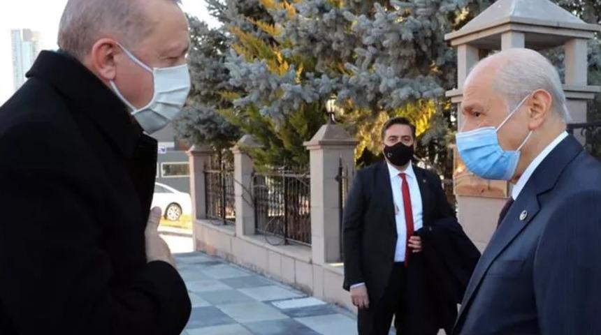 Erdoğan'dan Devlet Bahçeli'ye sürpriz ziyaret! Ankara’da bu senaryolar konuşuluyor