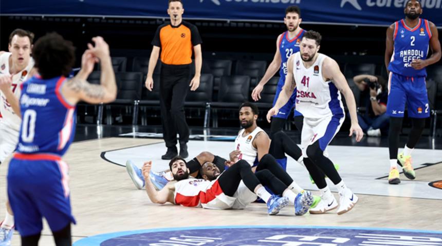 ÖZET | Anadolu Efes - CSKA Moskova maç sonucu: 100-70
