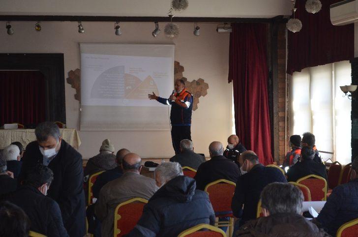 Muhtarlara Afet Farkındalık Eğitimi Verildi G2